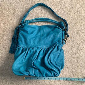 Stunning Blue Soft Bod Bag by Sabrina Roy